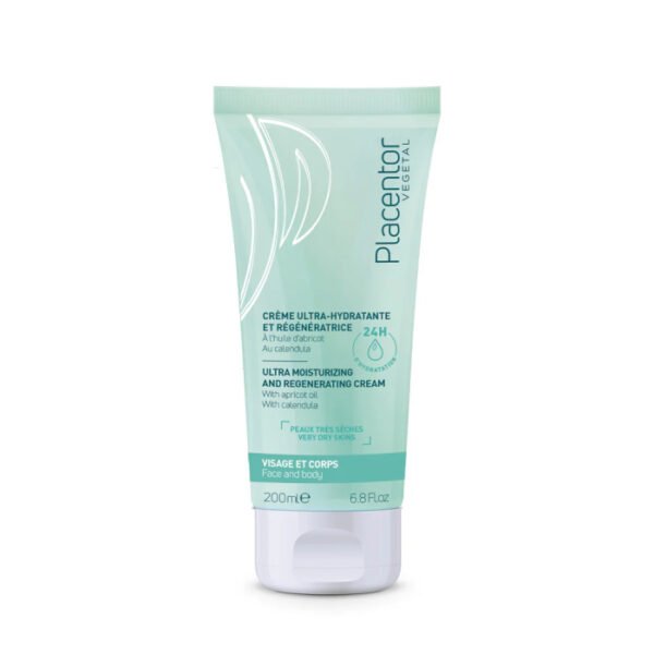 Placentor Crème ultra-hydratante et régénératrice 200ml