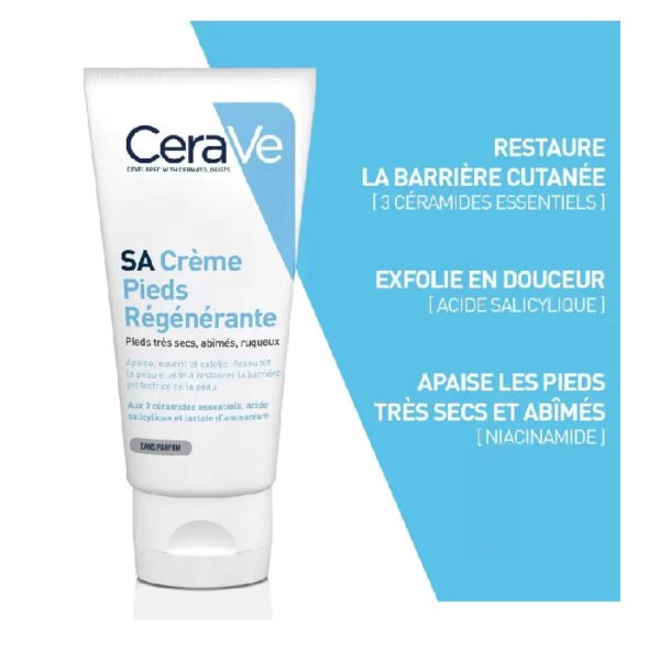 Cerave SA Crème Pieds Régénérante 88ml
